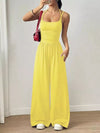 Spaghetti Strap Wide-Leg Jumpsuit