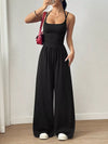 Spaghetti Strap Wide-Leg Jumpsuit