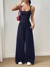 Spaghetti Strap Wide-Leg Jumpsuit