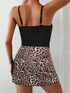 Printed Wide-Strap One-Piece Swimsuit from Hot Topic Goods