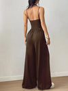Spaghetti Strap Wide-Leg Jumpsuit