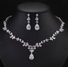LC21134| Silver Zirconia Jewelry Set II