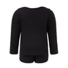 Black Onesie with Green Elements