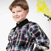 Mixed Tartan Plaid Shirt