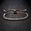 Adjustable Charm Bracelet for Women Elegant Crystal Bracelet