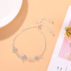 Adjustable Charm Bracelet for Women Elegant Crystal Bracelet