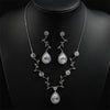 LC21133| Silver Zirconia Jewelry Set