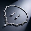 LC21134| Silver Zirconia Jewelry Set II