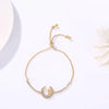 Adjustable Charm Bracelet for Women Elegant Crystal Bracelet