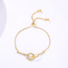Adjustable Charm Bracelet for Women Elegant Crystal Bracelet