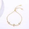 Adjustable Charm Bracelet for Women Elegant Crystal Bracelet