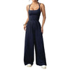 Spaghetti Strap Wide-Leg Jumpsuit