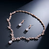 LC21134| Silver Zirconia Jewelry Set II