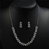 LC21133| Silver Zirconia Jewelry Set