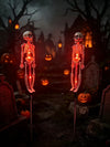 GlowBones™ Yard Stake ☠️🌞 – Solar-Powered Spooky Glow