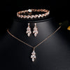 LC21133| Silver Zirconia Jewelry Set