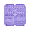Pet Lick Silicone Mat Dogs Pet Slow Food Plate for Dog Bathing Distraction Silicone Dog Sucker Food Training Dog Feeder Supplies