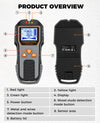 6in1 Stud Finder Wall Scanner Detector Multifunction Wall Scanner for AC Cable Wires Wood Metal Pipe Electronic Measuring Tools