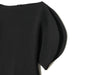 Asymmetrical Hem Blouse Boat Neck