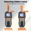 6in1 Stud Finder Wall Scanner Detector Multifunction Wall Scanner for AC Cable Wires Wood Metal Pipe Electronic Measuring Tools