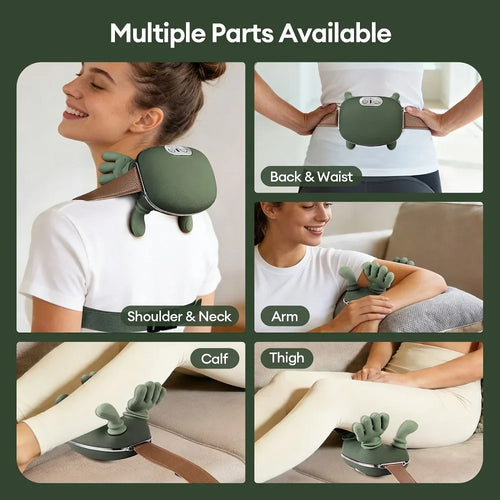 EssenzaSkin™ 4D Smart Neck & Shoulder Massager | Deep Kneading Relaxation