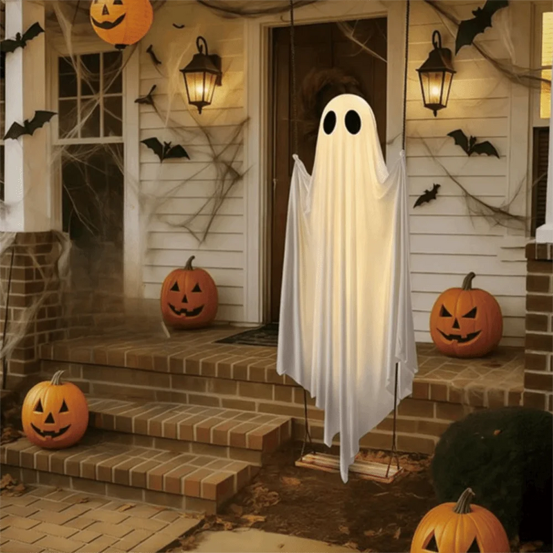 SwingSpook™ Hanging Ghost 👻🎃 – Haunting Halloween Magic