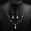 LC21133| Silver Zirconia Jewelry Set