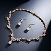 LC21134| Silver Zirconia Jewelry Set II
