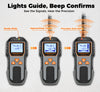 6in1 Stud Finder Wall Scanner Detector Multifunction Wall Scanner for AC Cable Wires Wood Metal Pipe Electronic Measuring Tools