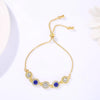 Adjustable Charm Bracelet for Women Elegant Crystal Bracelet