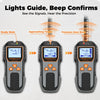 6in1 Stud Finder Wall Scanner Detector Multifunction Wall Scanner for AC Cable Wires Wood Metal Pipe Electronic Measuring Tools