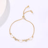 Adjustable Charm Bracelet for Women Elegant Crystal Bracelet