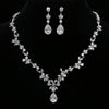 LC21133| Silver Zirconia Jewelry Set