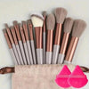 Professional 13–16Pcs Makeup Brush Set with Bag