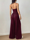 Spaghetti Strap Wide-Leg Jumpsuit