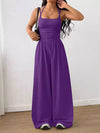 Spaghetti Strap Wide-Leg Jumpsuit