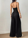 Spaghetti Strap Wide-Leg Jumpsuit