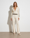 Pip Striped Zip-Front Hooded Jumpsuit
